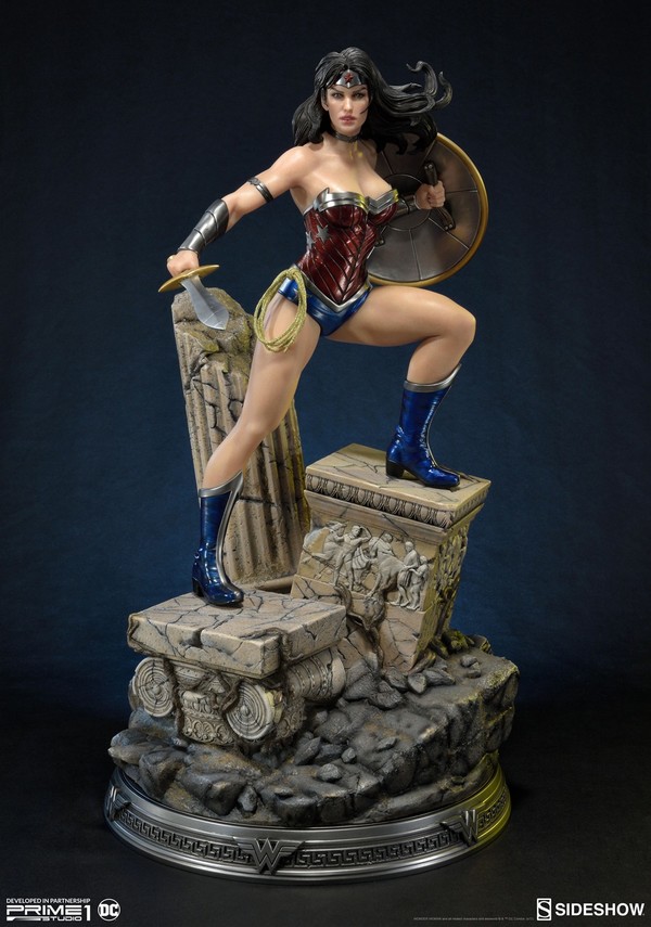 Wonder Woman (The New52!), Justice League, Prime 1 Studio, Sideshow Collectibles, Pre-Painted, 1/4